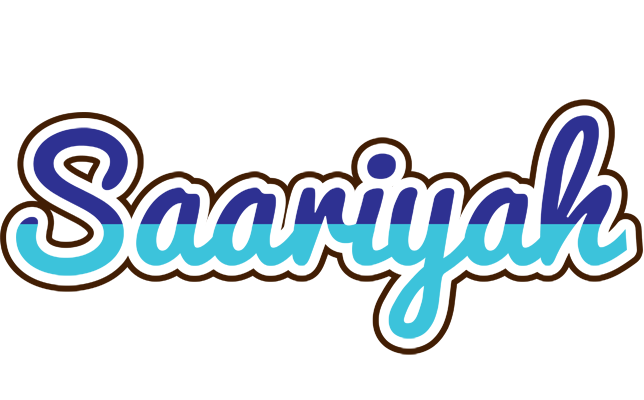 Saariyah raining logo