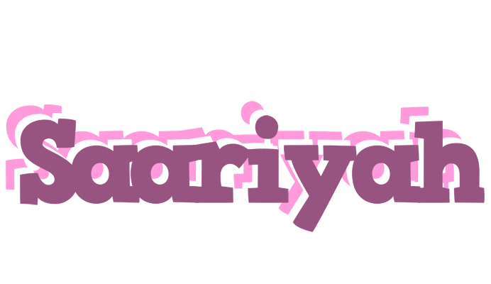 Saariyah relaxing logo
