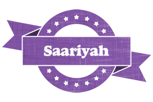 Saariyah royal logo