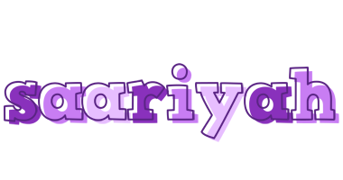 Saariyah sensual logo