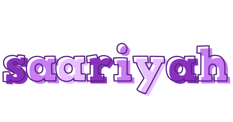 Saariyah sensual logo