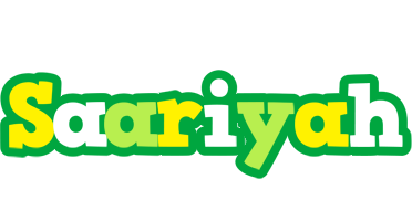 Saariyah soccer logo