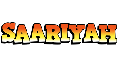 Saariyah sunset logo