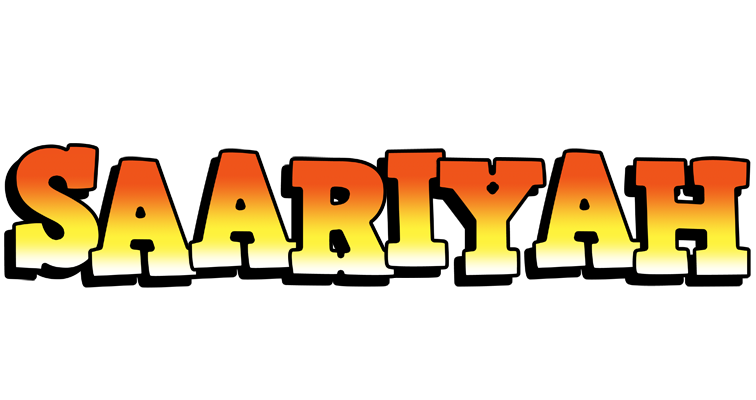 Saariyah sunset logo