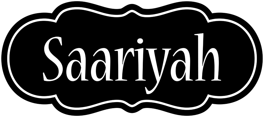 Saariyah welcome logo