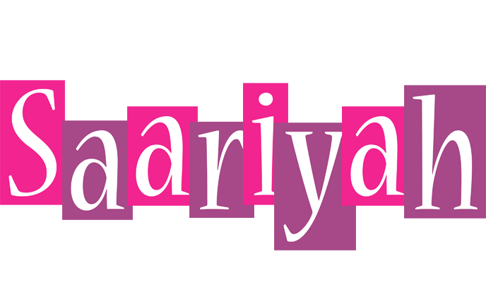 Saariyah whine logo