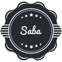 Saba badge logo