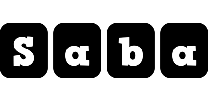Saba box logo
