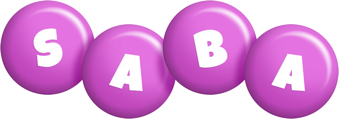 Saba candy-purple logo