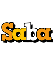 Saba cartoon logo