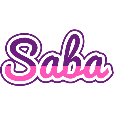 Saba cheerful logo
