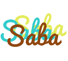 Saba cupcake logo