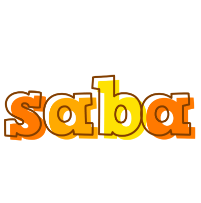 Saba desert logo