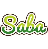 Saba golfing logo