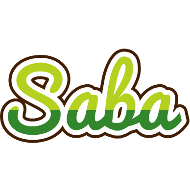 Saba golfing logo
