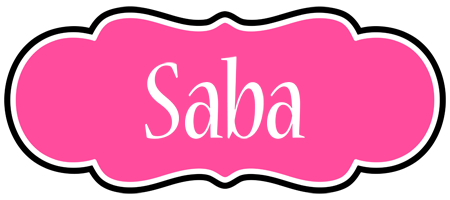 Saba invitation logo