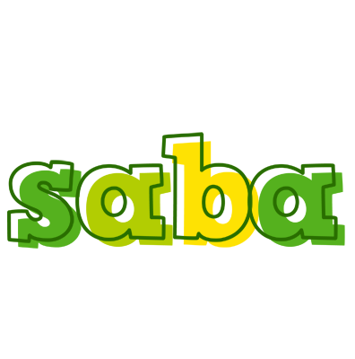 Saba juice logo