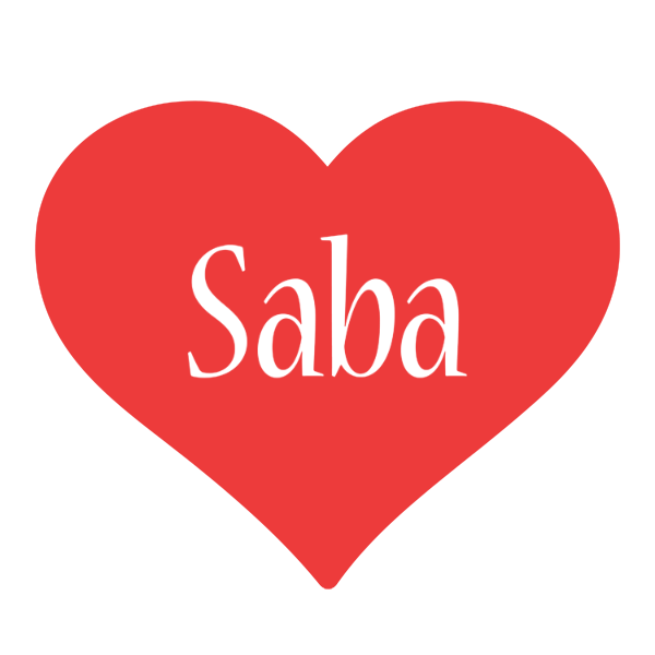 Saba love logo
