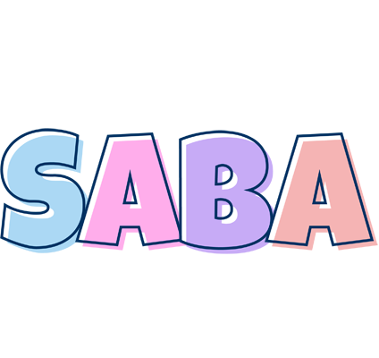 Saba pastel logo