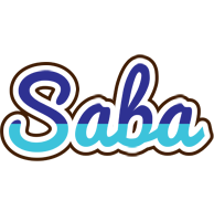 Saba raining logo