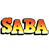 Saba sunset logo