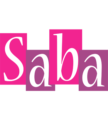 Saba whine logo
