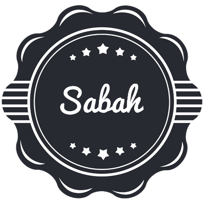 Sabah badge logo