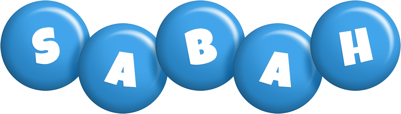 Sabah candy-blue logo