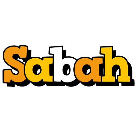 Sabah cartoon logo