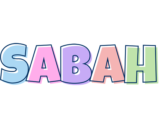 Sabah pastel logo
