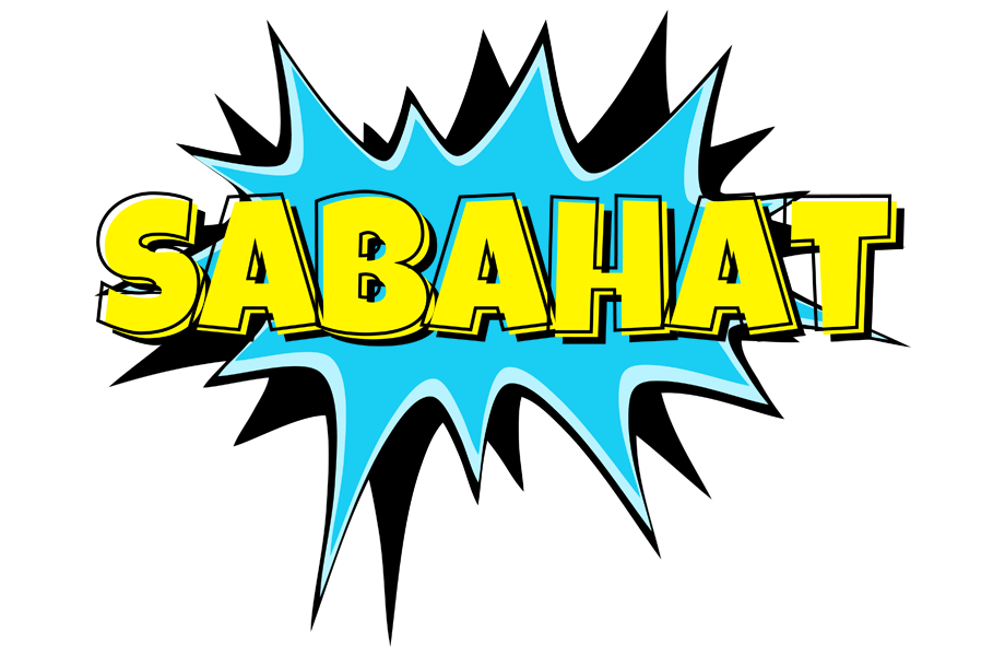 Sabahat amazing logo