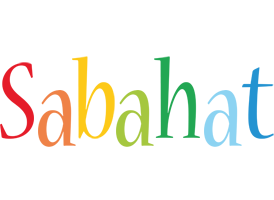 Sabahat birthday logo