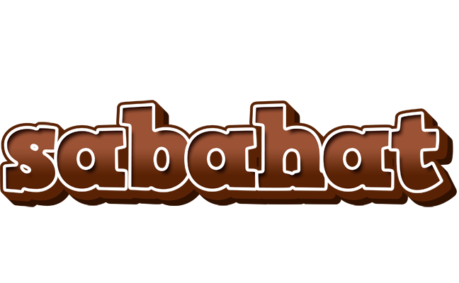 Sabahat brownie logo
