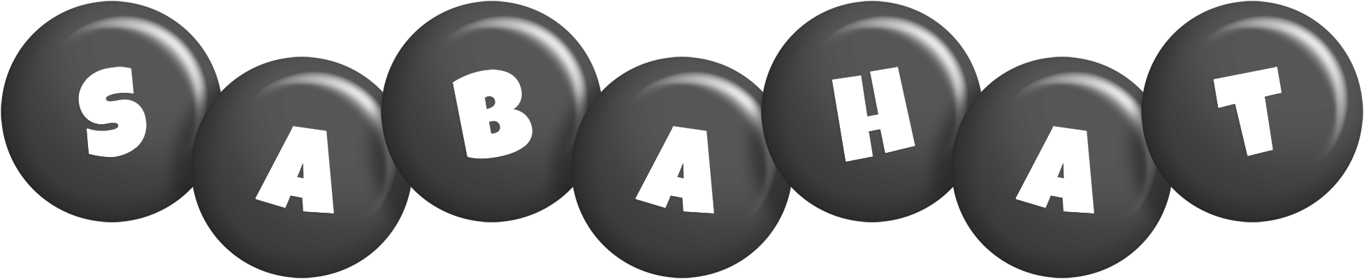 Sabahat candy-black logo