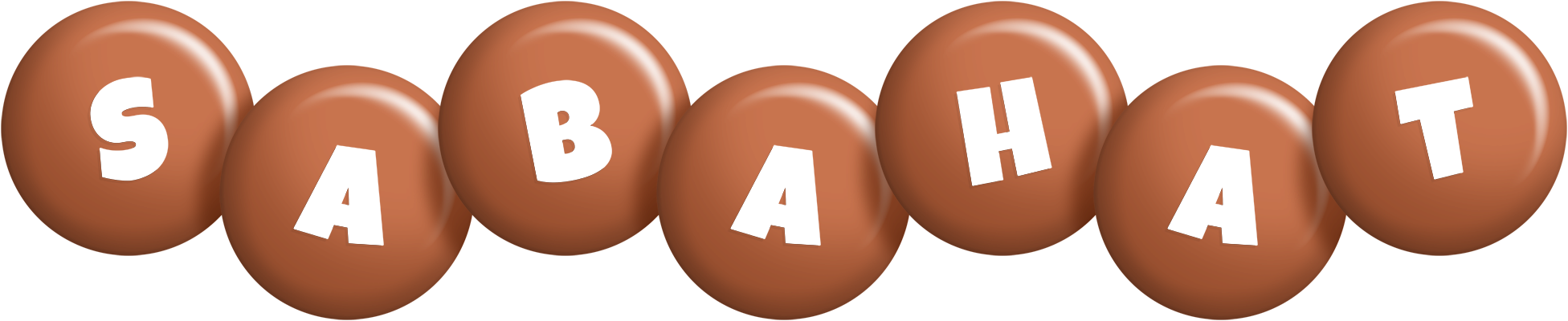 Sabahat candy-brown logo