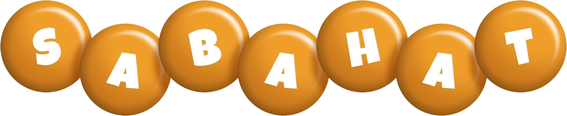 Sabahat candy-orange logo