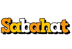 Sabahat cartoon logo