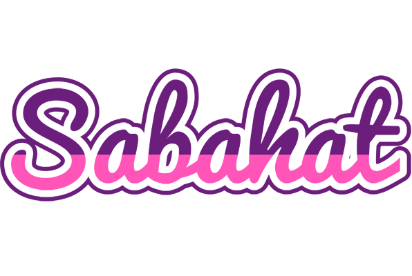 Sabahat cheerful logo