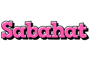 Sabahat girlish logo