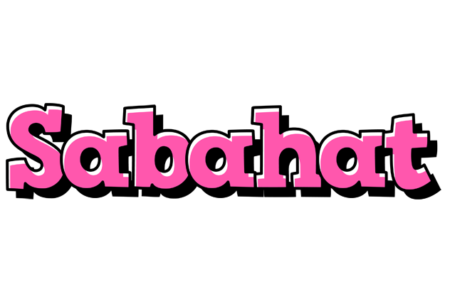 Sabahat girlish logo