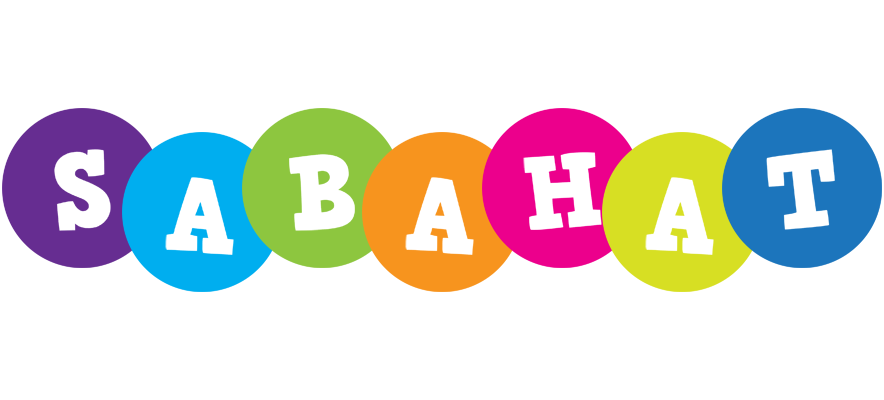 Sabahat happy logo