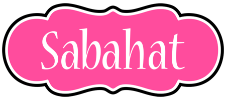 Sabahat invitation logo