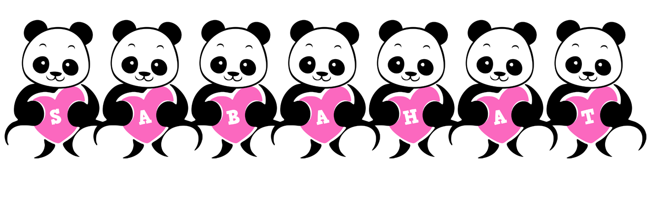 Sabahat love-panda logo