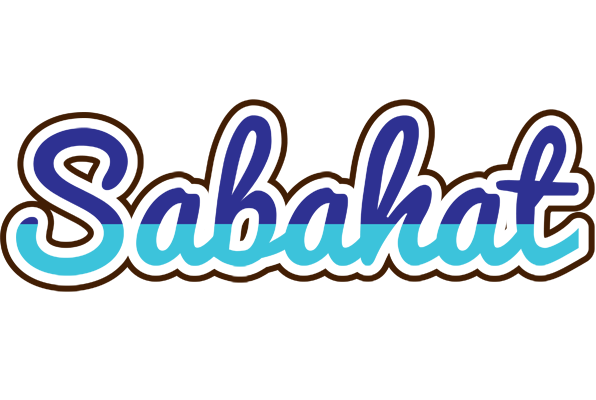 Sabahat raining logo