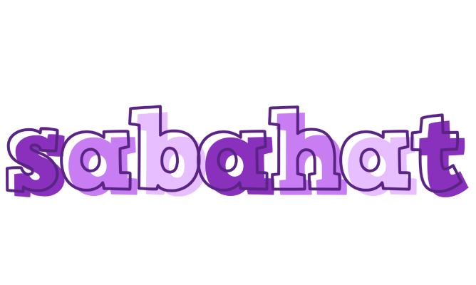 Sabahat sensual logo