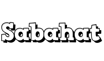 Sabahat snowing logo