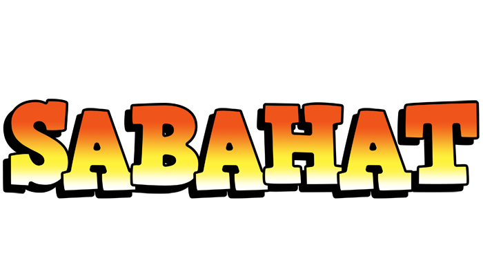 Sabahat sunset logo