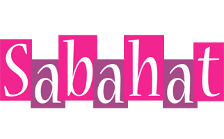 Sabahat whine logo