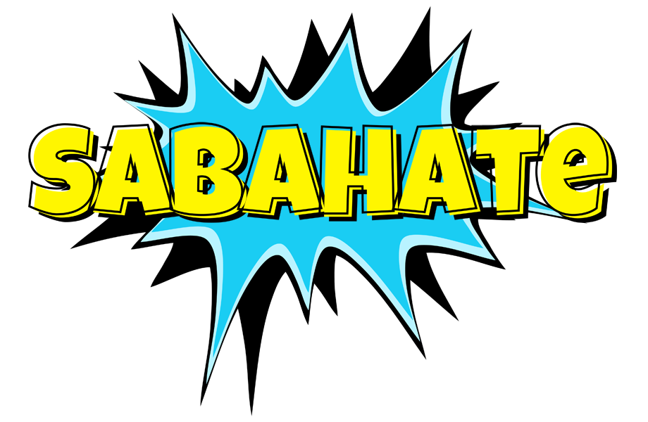 Sabahate amazing logo
