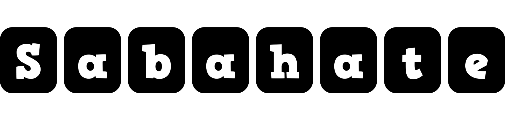 Sabahate box logo